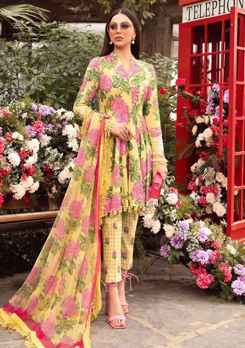 product Maria B M Prints Mm24-3 A Lawn Collection 24