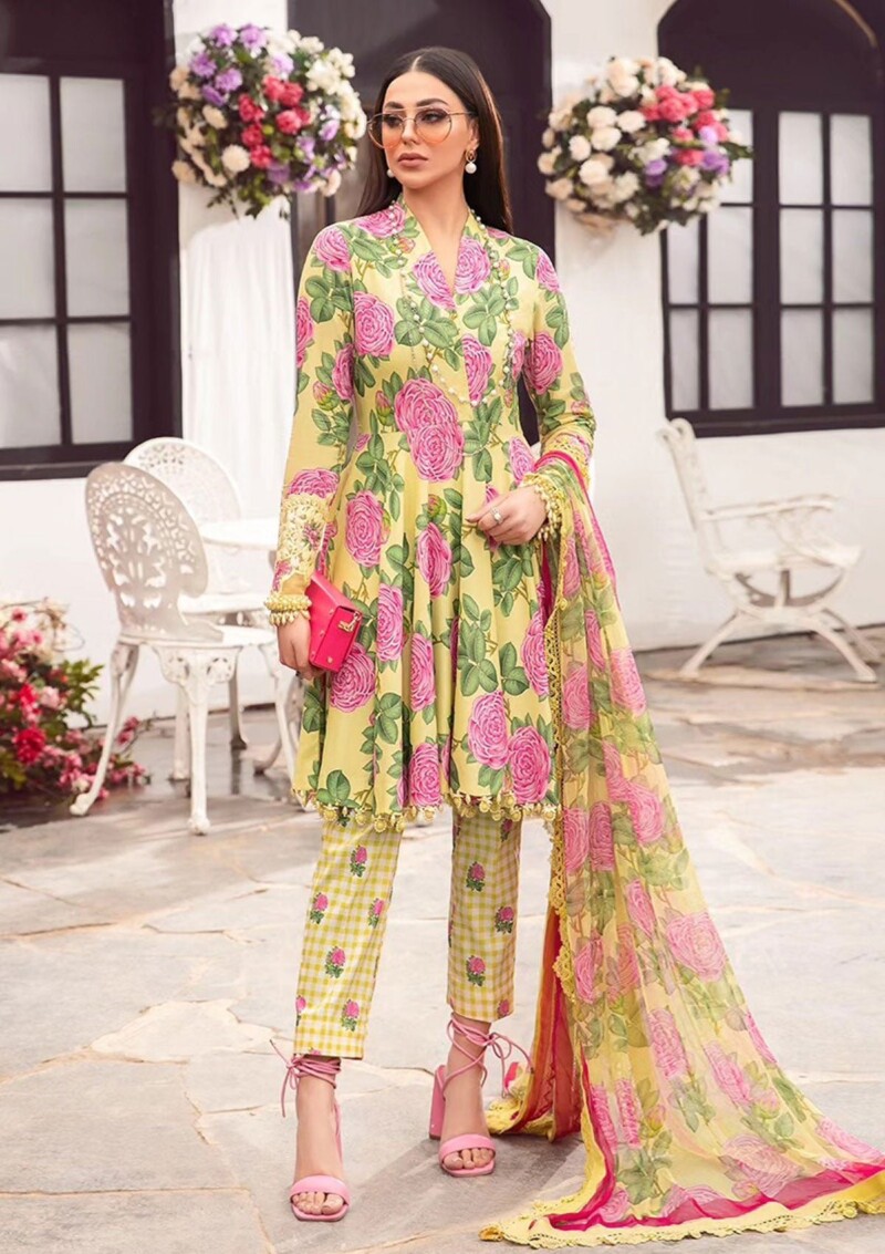 product Maria B M Prints Mm24-3 A Lawn Collection 24