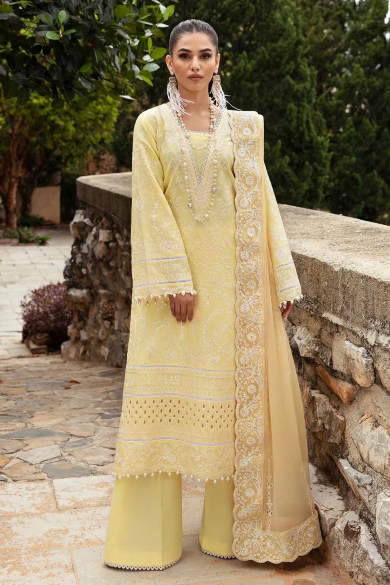 product Gulaal Embroidered Lawn Valeria 3 Piece Suit Cultural Outfit 2024