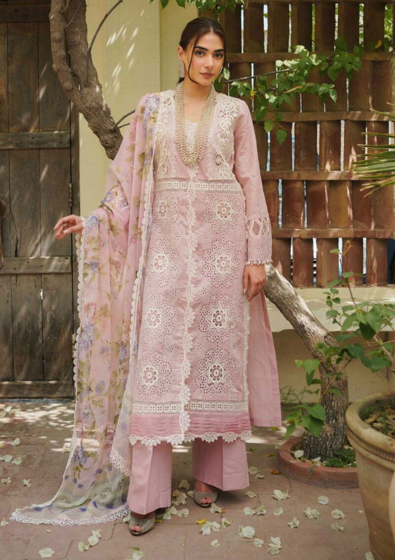 MM Manara Luxury Lawn 24 ML 08 Rozay Lawn Collection 24