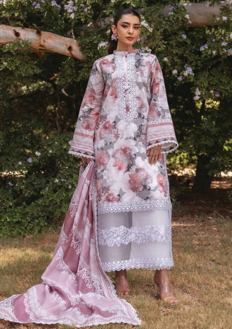 Zainab Chottani Zct24 3a Tahra Lawn Collection 2024