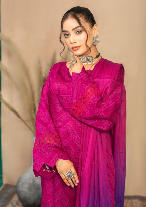 Humdum Ha24 08 Aangan Lawn Collection