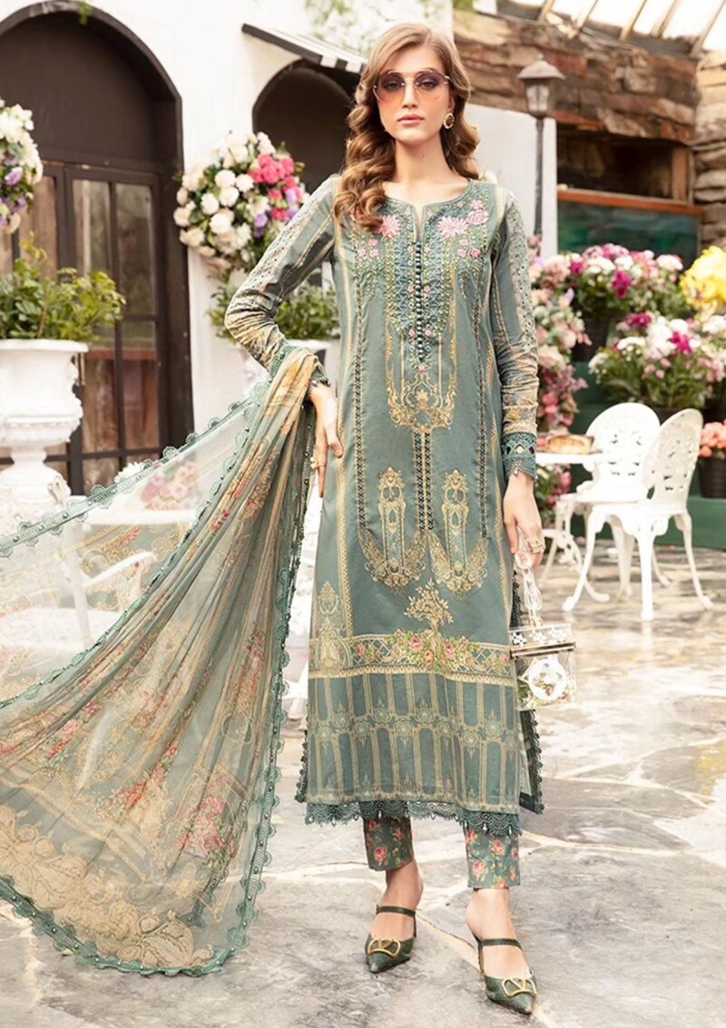 product Maria B M Prints Mm24-4 B Lawn Collection 24