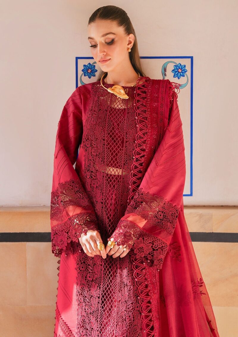 Akbar Aslam Hayat Eid D 128 Juliet Lawn Collection 24