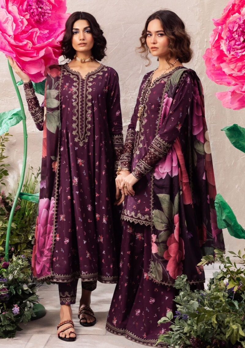 Iznik Embroidered Lawn Il24 07 Lawn Collection