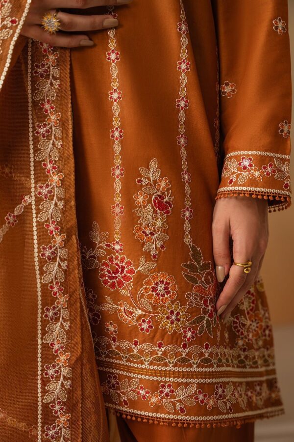 Cross Stitch Rustic Aura 3 Piece Embroidered Lawn Suit