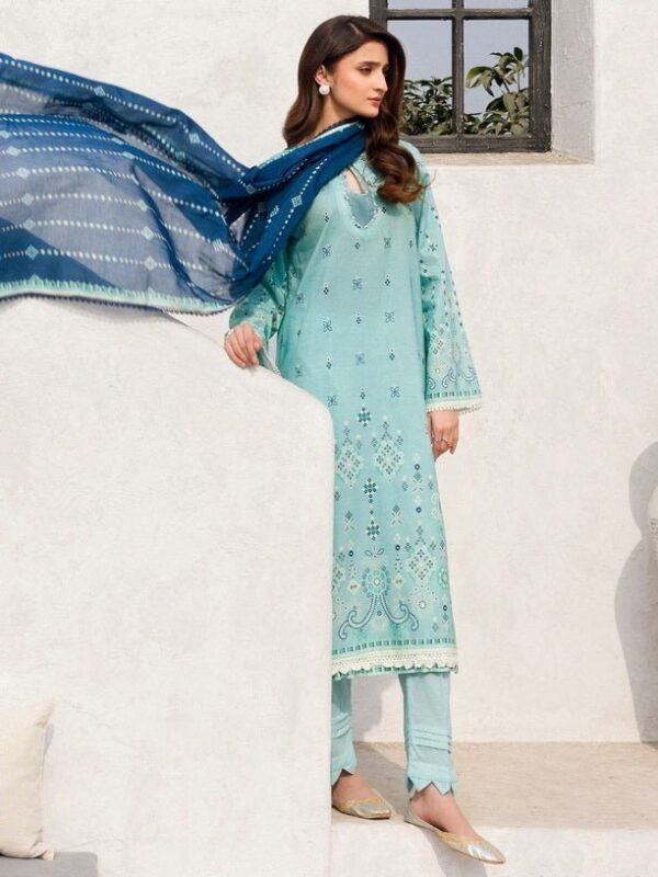 Motifz Digital 4587-Bano Printed Lawn 3pc Suit Collection 2024