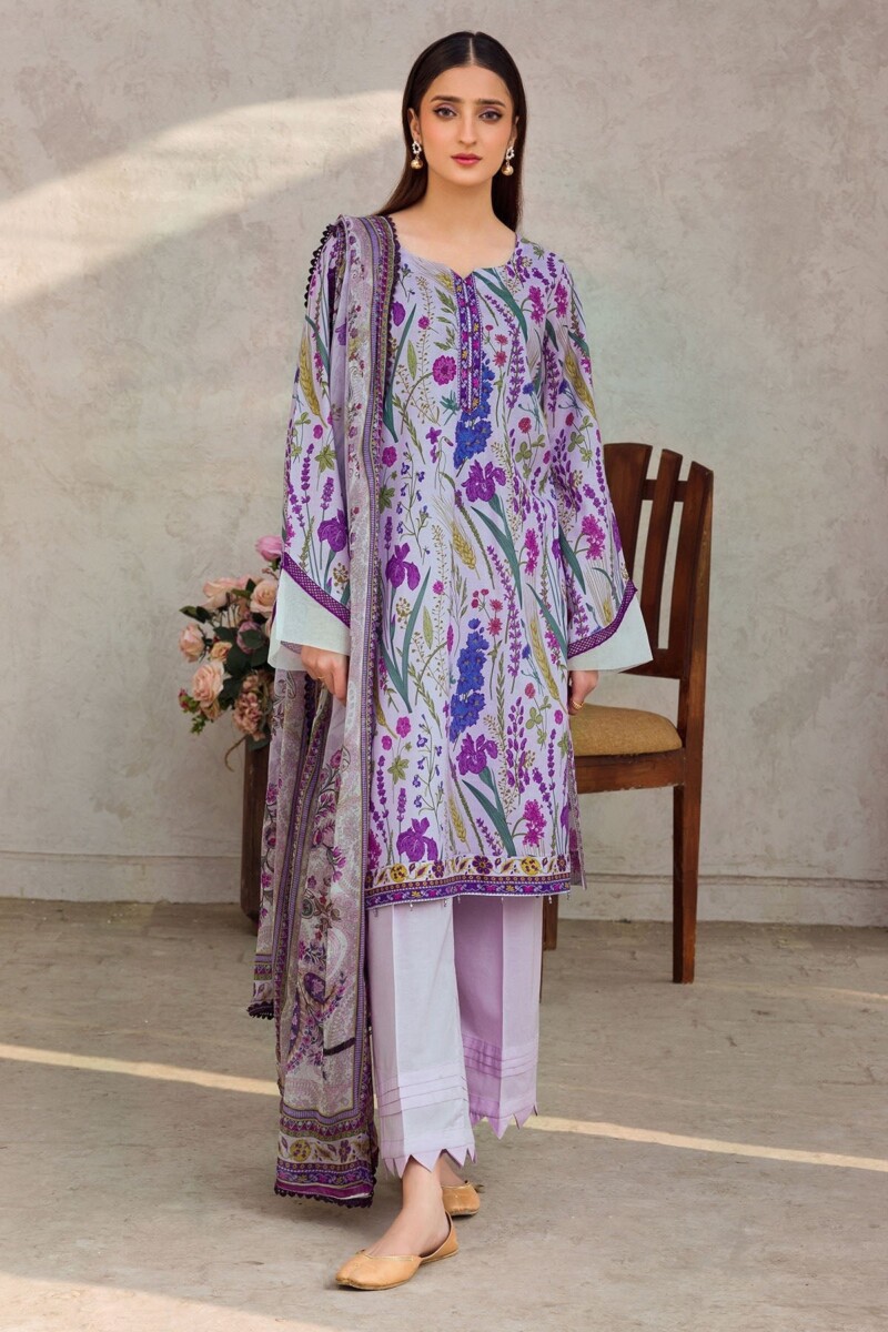 product Motifz Digital 4601-Faha Printed Lawn 3pc Suit Collection 2024