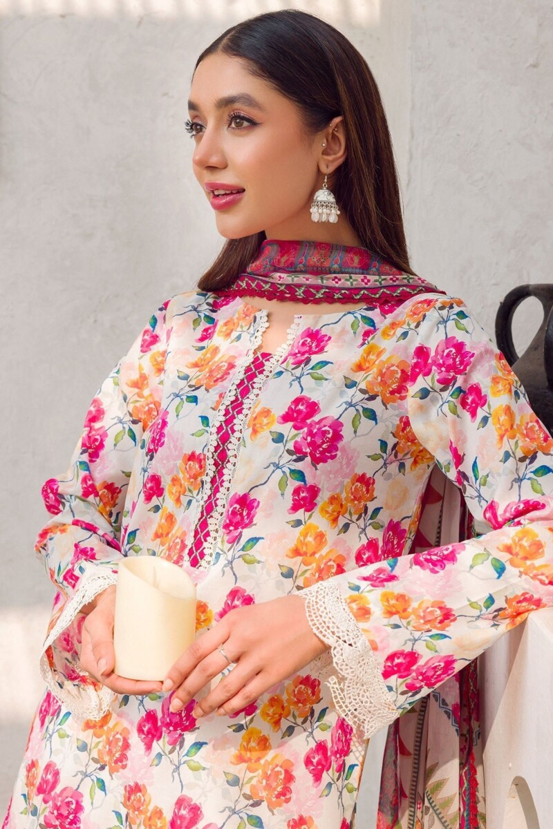 product Motifz Digital 4602-Zoha Printed Lawn 3pc Suit Collection 2024