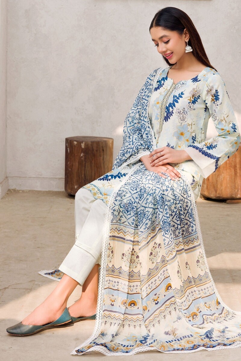 product Motifz Digital 4603-Alara Printed Lawn 3pc Suit Collection 2024