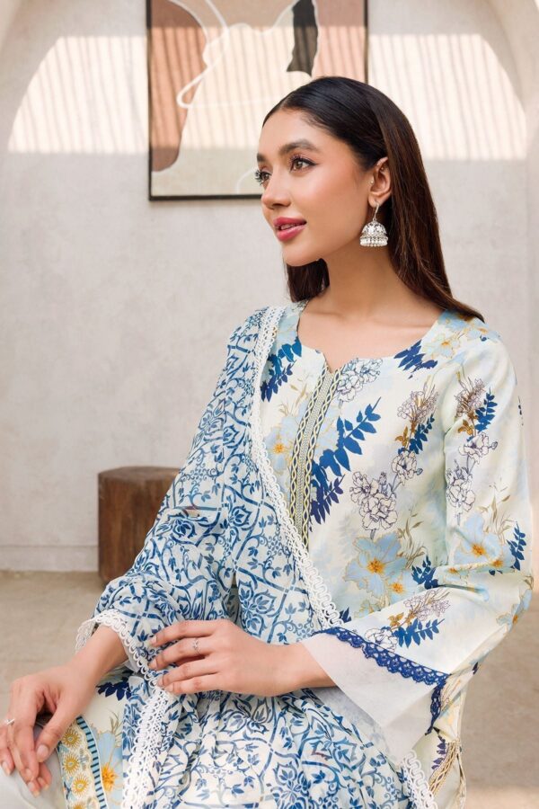 Motifz Digital 4603-Alara Printed Lawn 3pc Suit Collection 2024