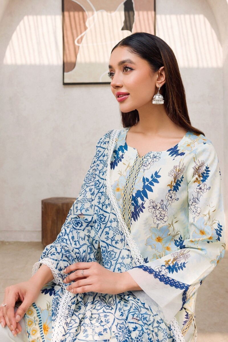 product Motifz Digital 4603-Alara Printed Lawn 3pc Suit Collection 2024