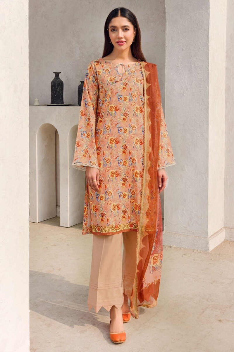 product Motifz Digital 4608-Maysha Printed Lawn 3pc Suit Collection 2024