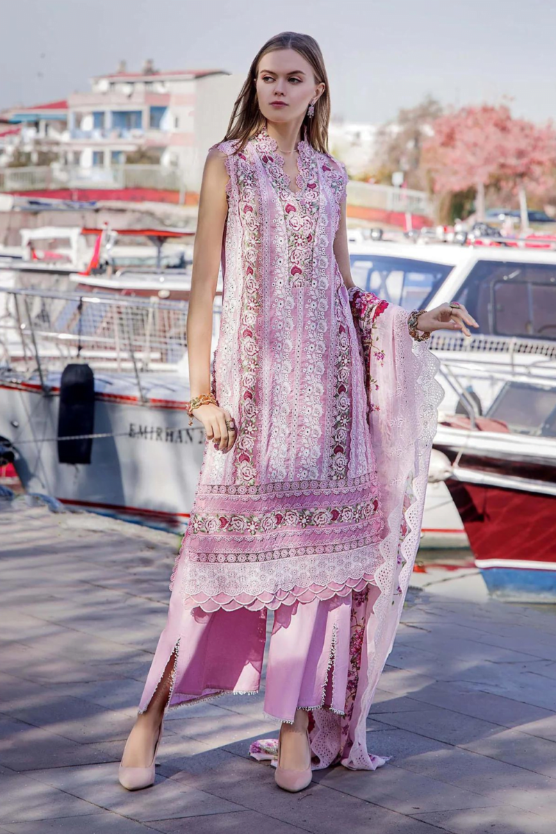 product Adan Libas Embroidered Lawn Blossom 5738 3 Piece Suit Cultural Outfit 2024