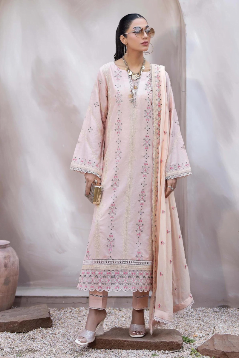 product Adan Libas Embroidered Lawn 5848 3 Piece Suit Cultural Outfit 2024