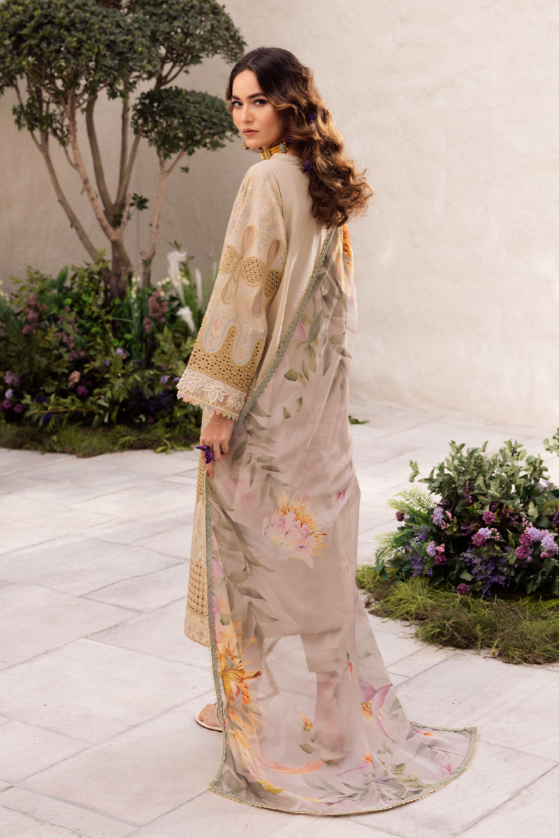 product Iznik Embroidered Lawn Dl-03 3 Piece Suit Cultural Outfit 2024