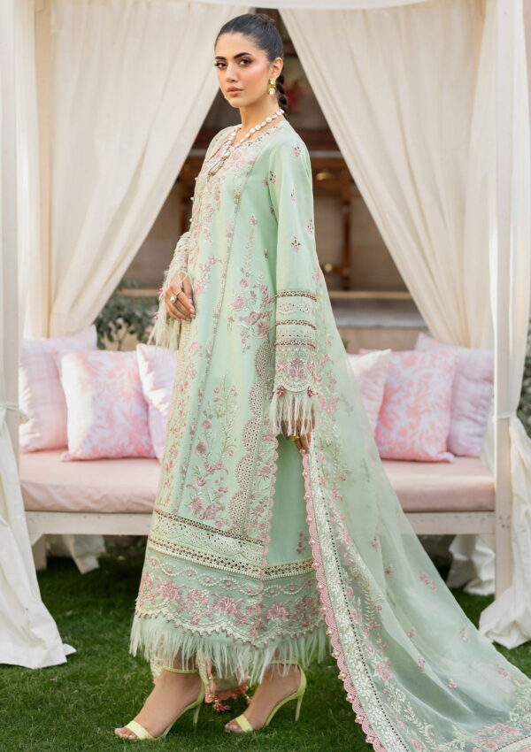 Akbar Aslam Hayat Eid D 122 Basil Lawn Collection 24