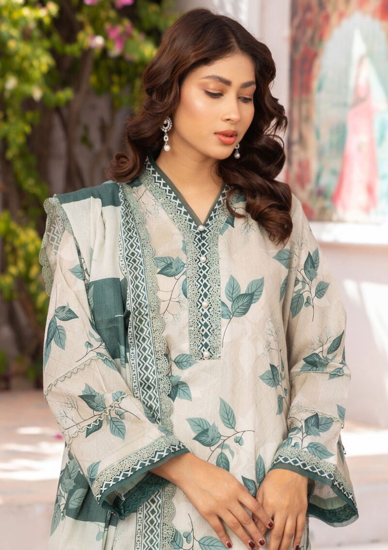 Humdum Rang E Noor Hrn 06 Lawn Collection