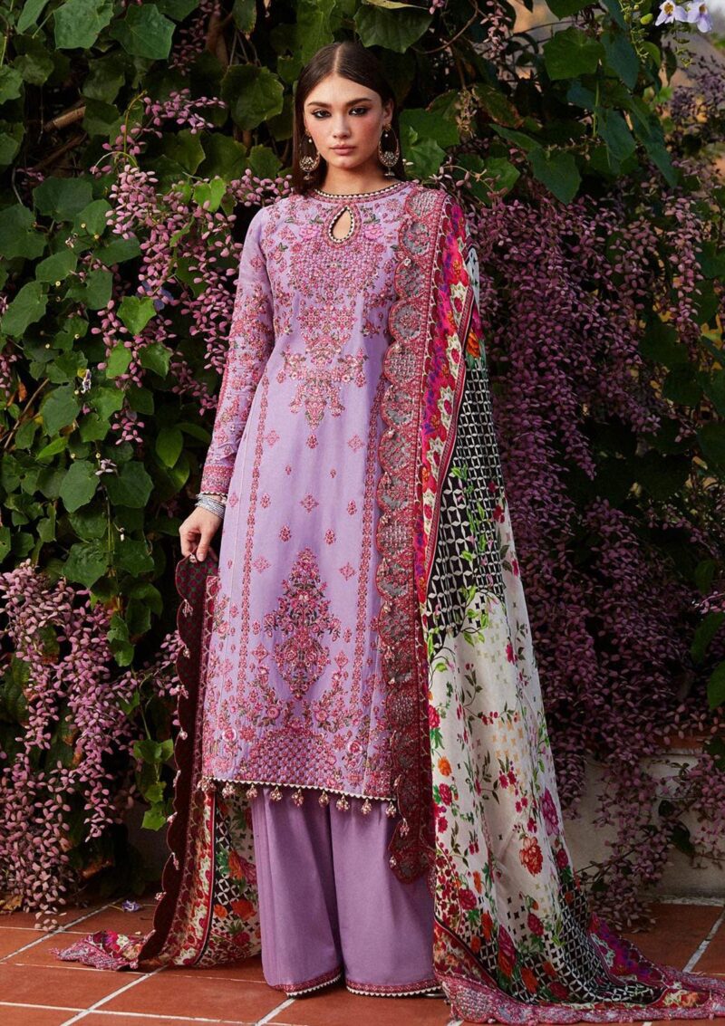 Hussain Rehar Eid Luxury 24 Ruhi Lawn Collection