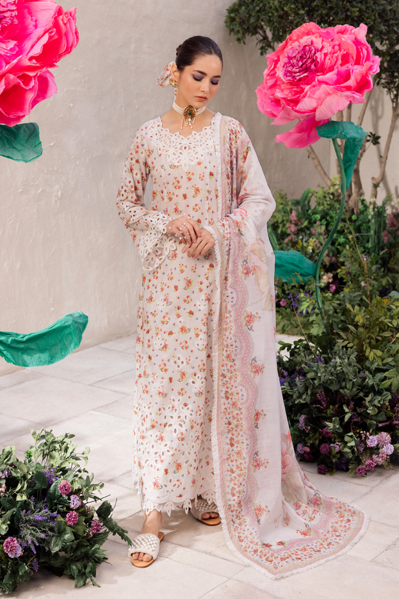 product Iznik Embroidered Lawn Dl-05 3 Piece Suit Cultural Outfit 2024