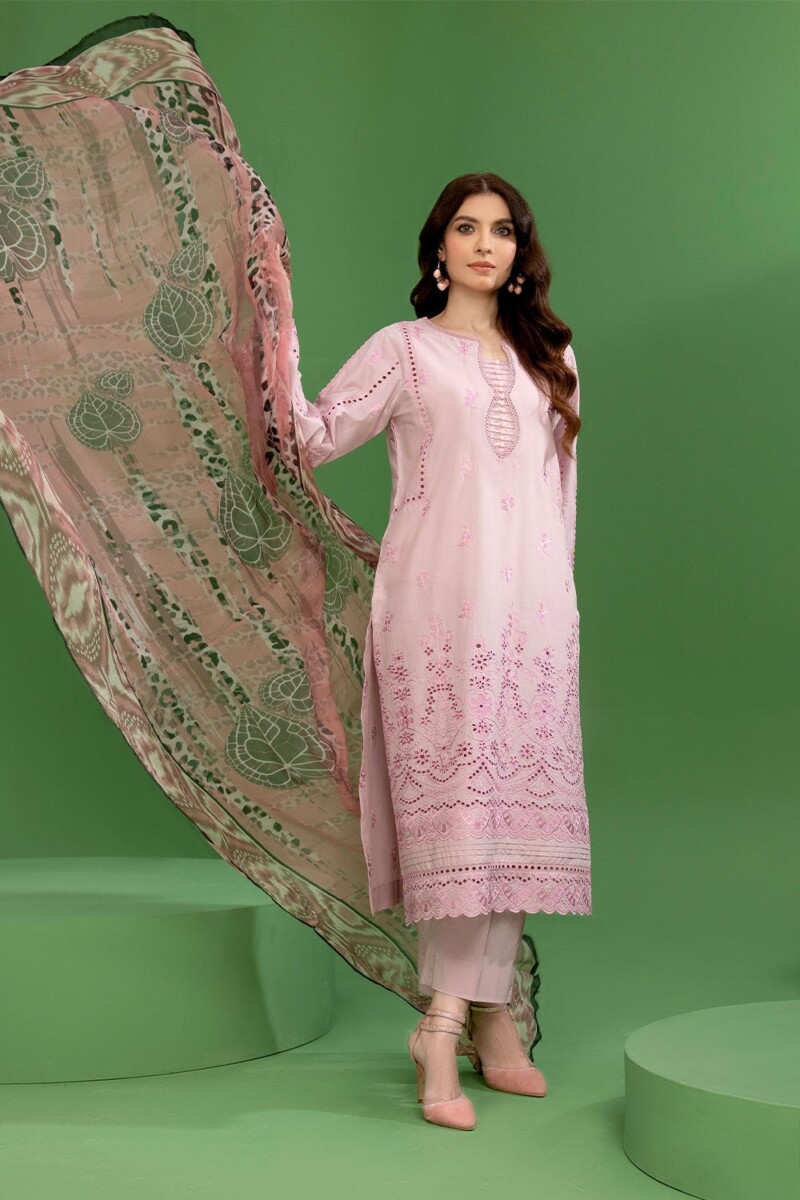 product Safwa Roma Premium Roc-11 Premium Embroidered Lawn 3pc Suit Collection 2024