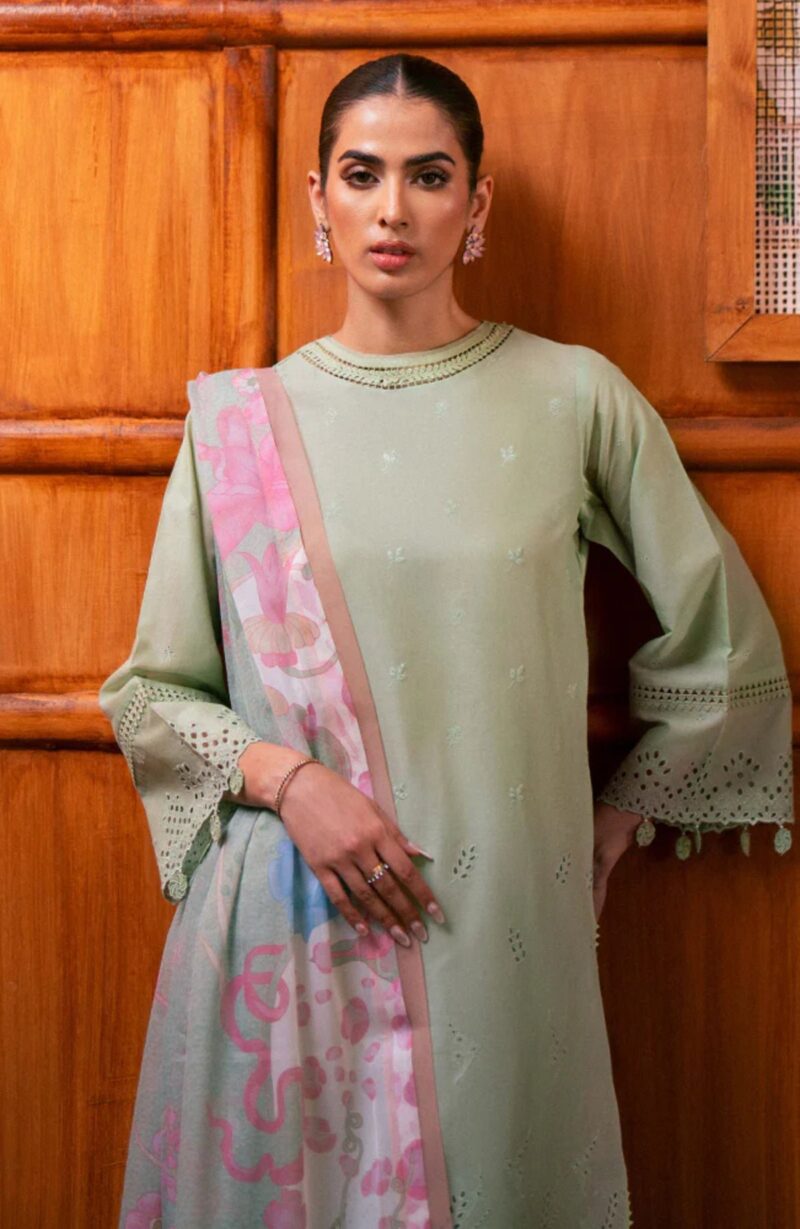 Seran Chikankari Festive Edit SE24 05 ZINIYA Lawn Collection 24