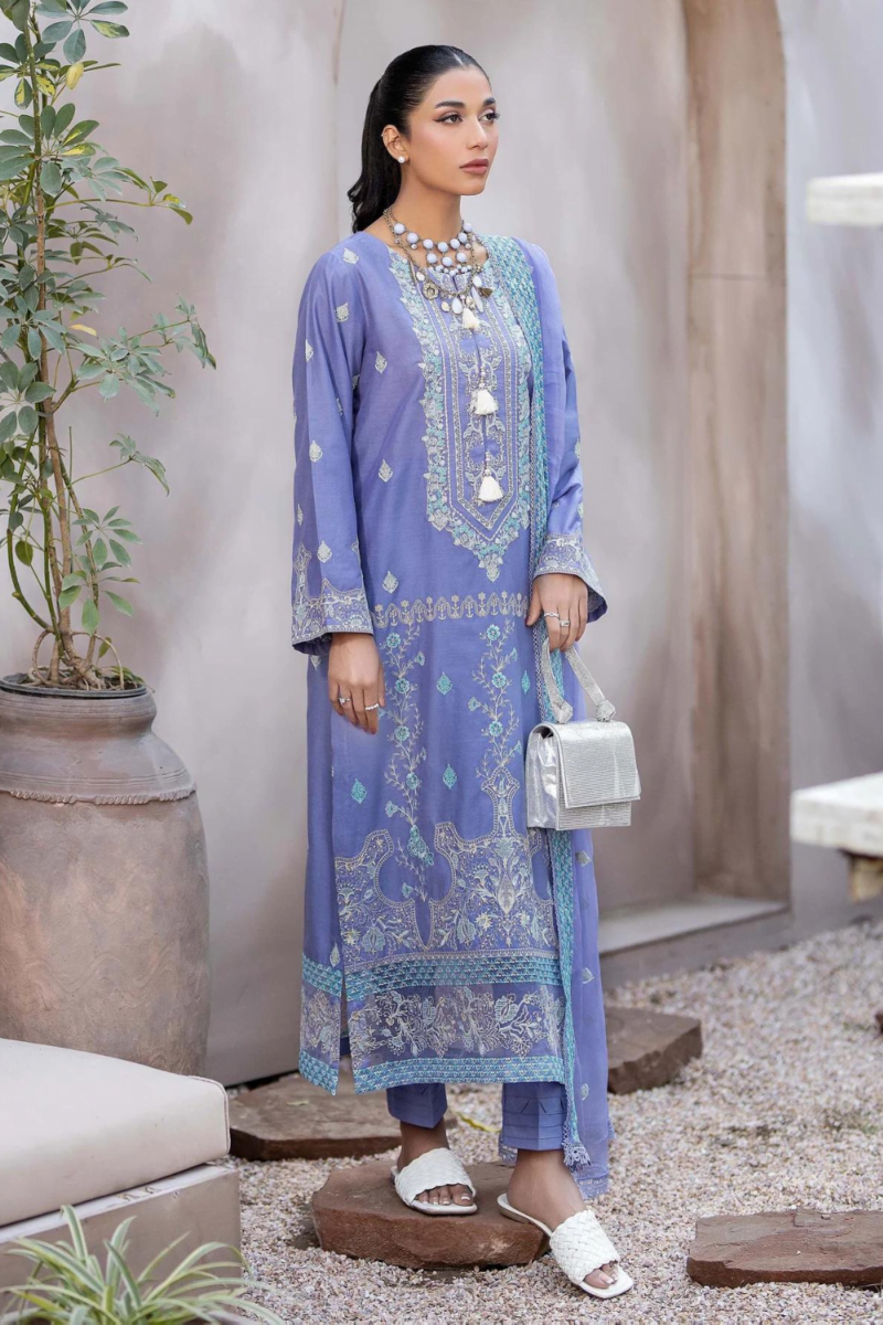 product Adan Libas Embroidered Lawn 5846 3 Piece Suit Cultural Outfit 2024