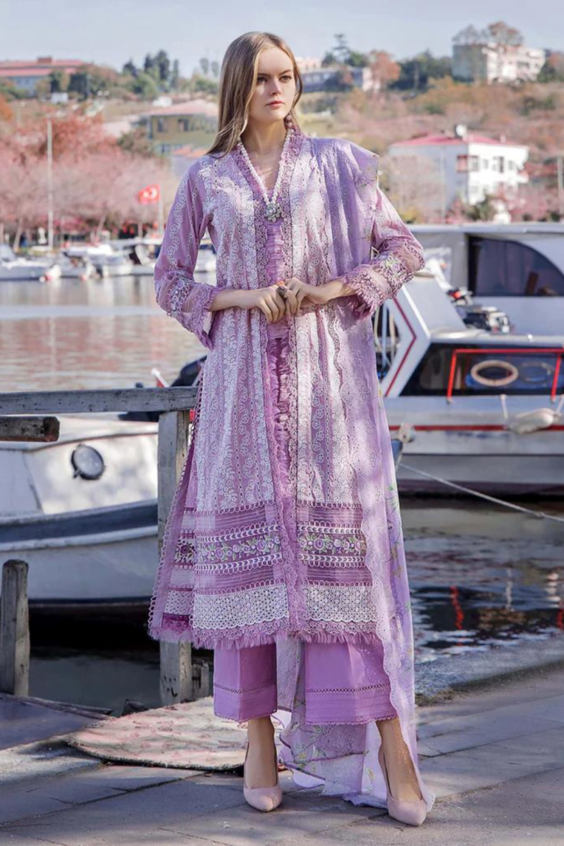 product Adan Libas Embroidered Lawn Blossom 5731 3 Piece Suit Cultural Outfit 2024