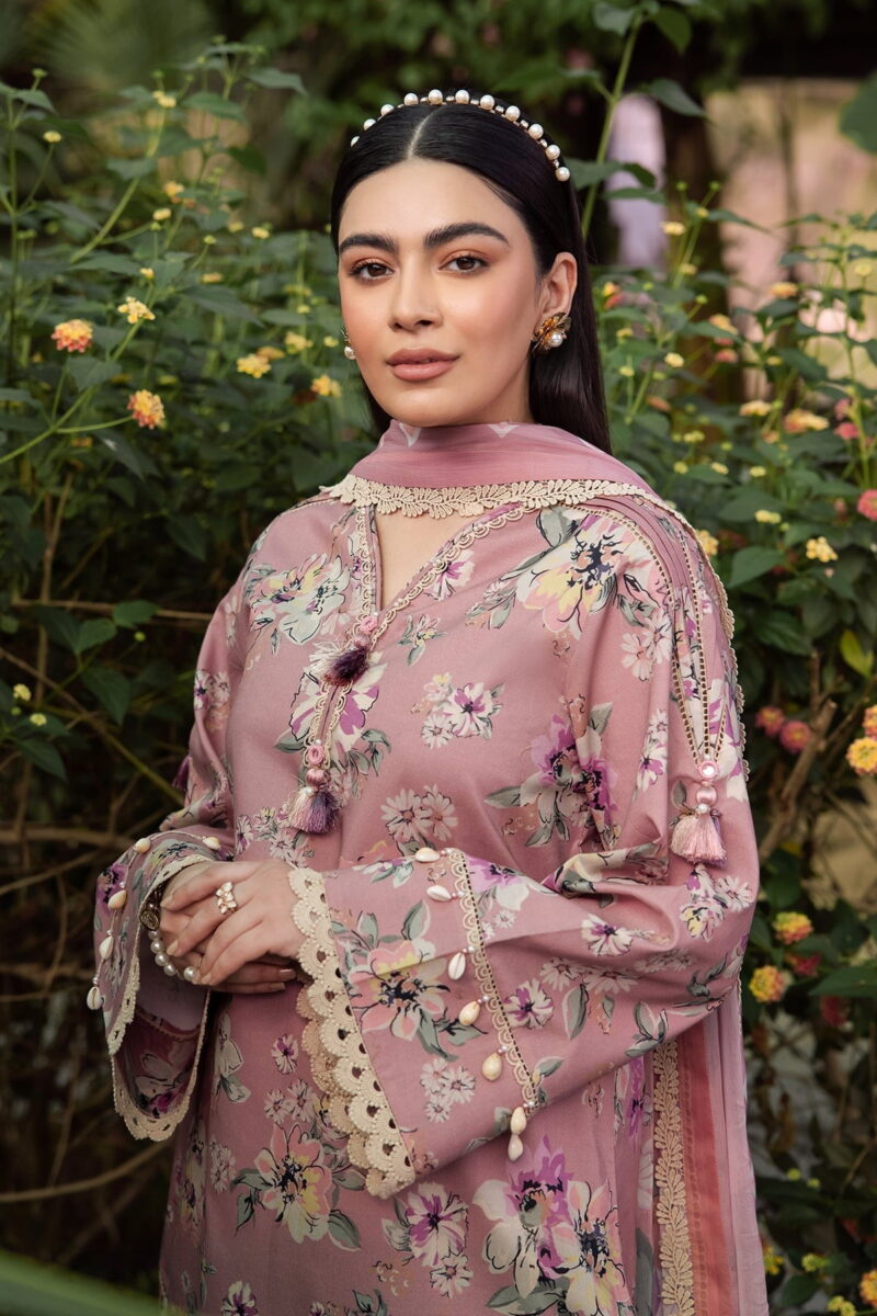 Alizeh Af-Pl-6011-Camelia Sheen Printed Lawn Collection 2024