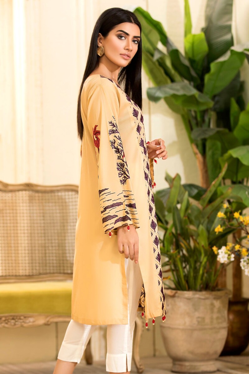 Motifz 2473-SKIN EMBROIDERED LAWN STITCHED Casuals