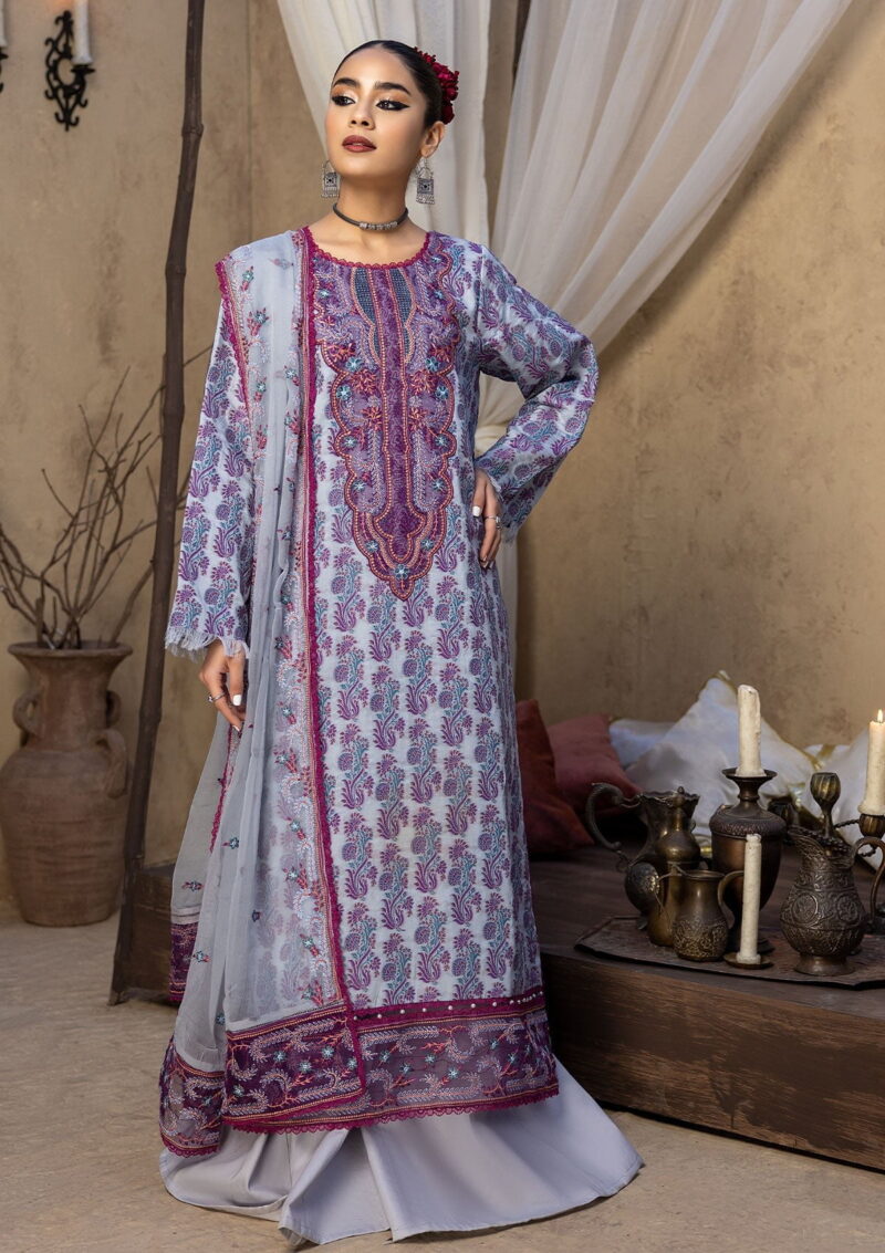 Humdum Ishq Jacquard Is 04 Lawn Collection