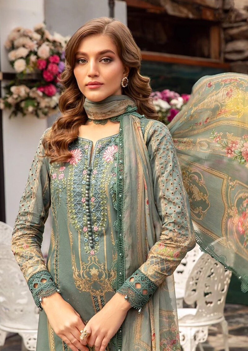 product Maria B M Prints Mm24-4 B Lawn Collection 24