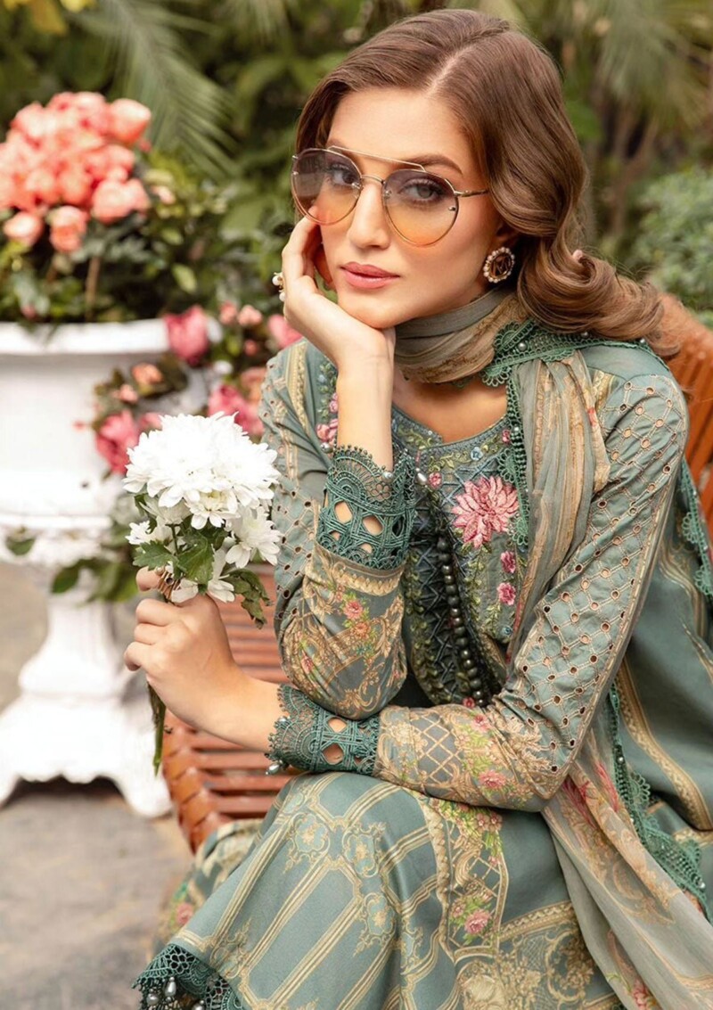 product Maria B M Prints Mm24-4 B Lawn Collection 24