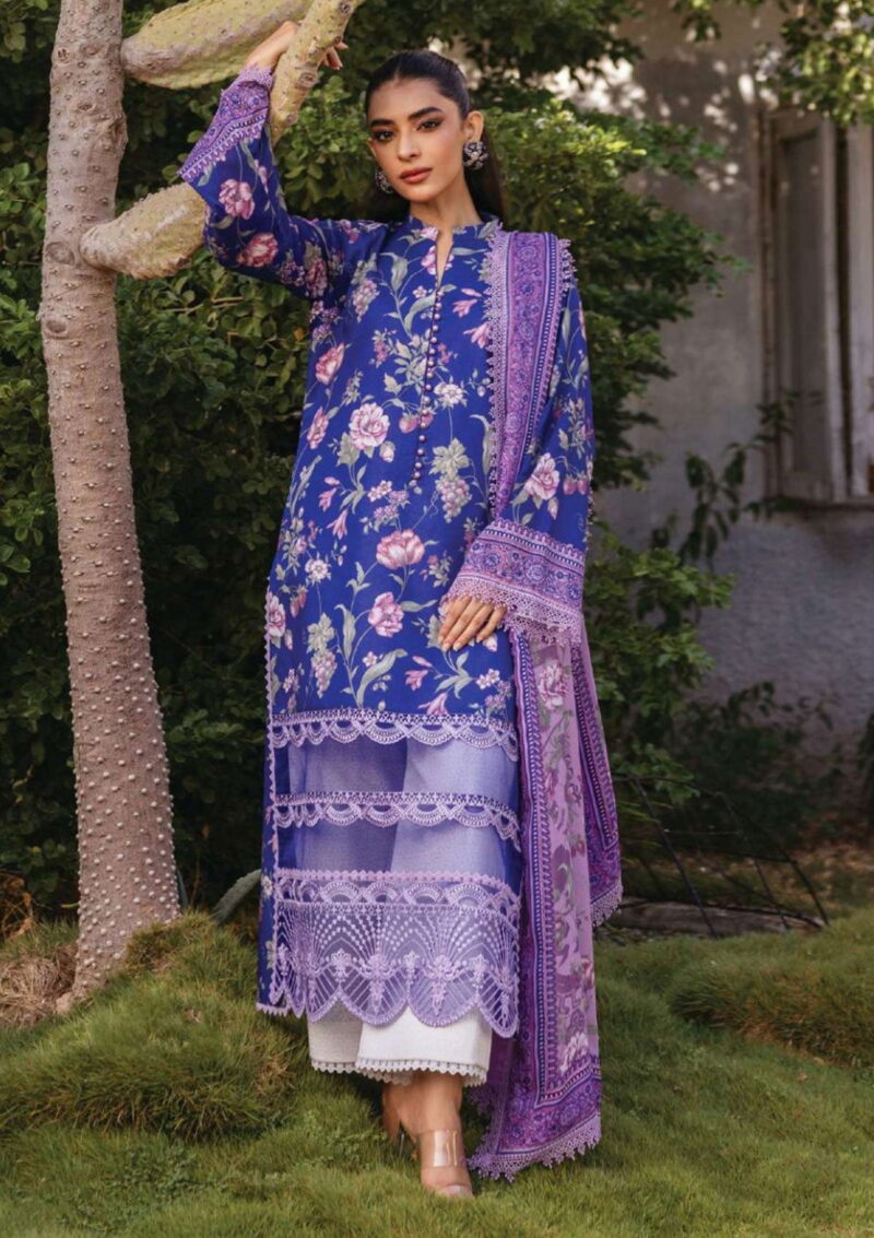 Zainab Chottani Zct24 1b Tahra Lawn Collection 2024