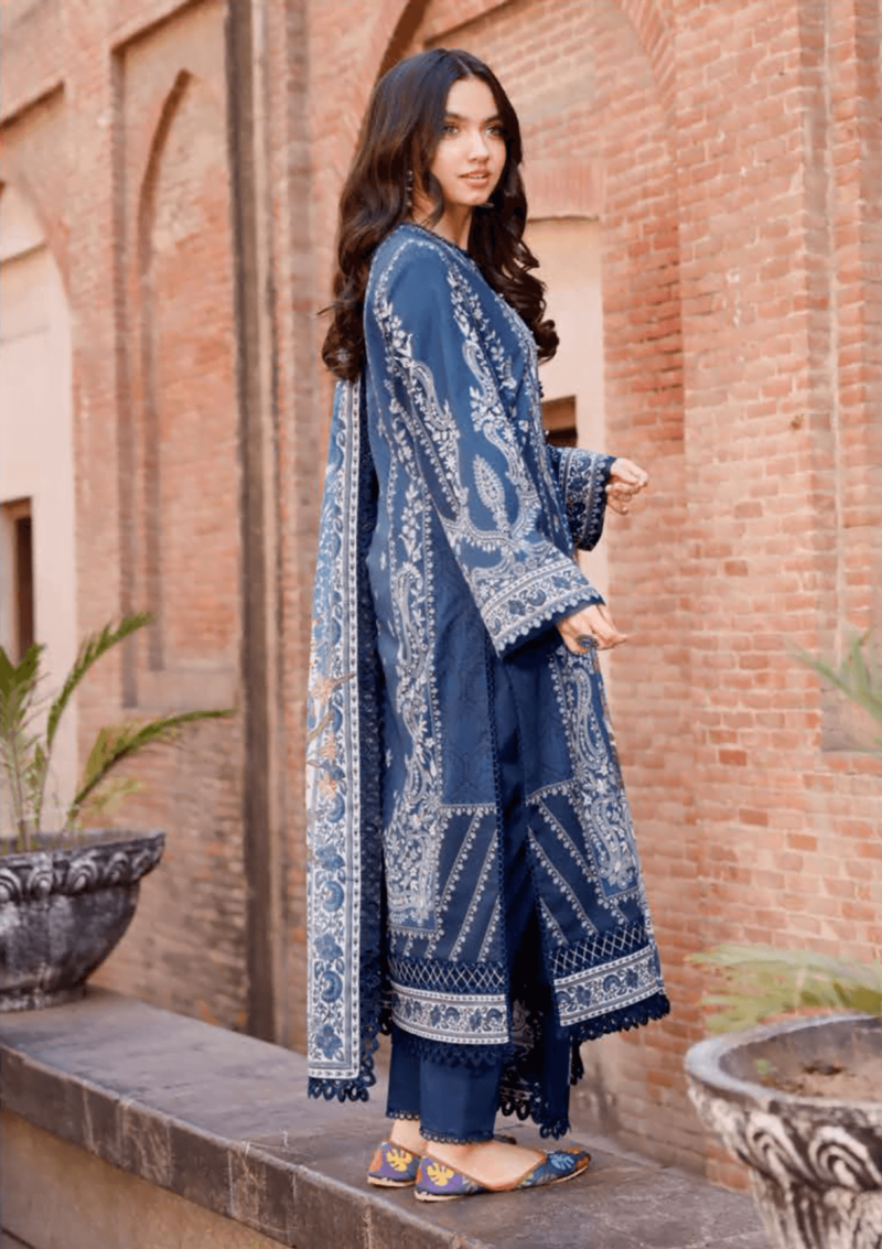 Asim Jofa Ajbb 02 Basic Prints 24 Premium Lawn Collection