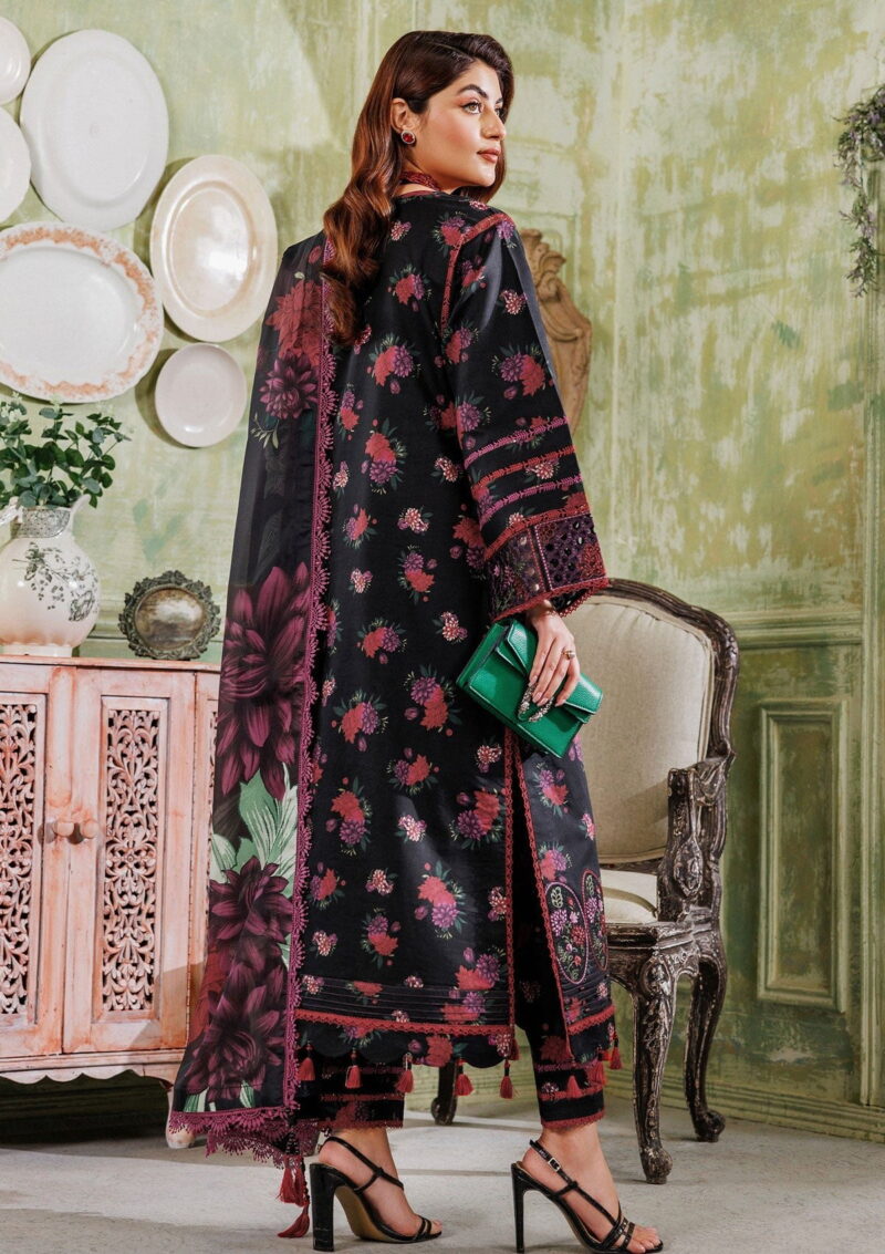 Alizeh Maahi Vol 2 Embroidered Printed AF 7012 Nuha Lawn Collection 24