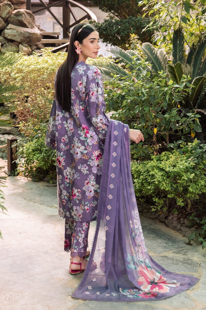 Alizeh Af-Pl-6012-Indigo Sheen Printed Lawn Collection 2024