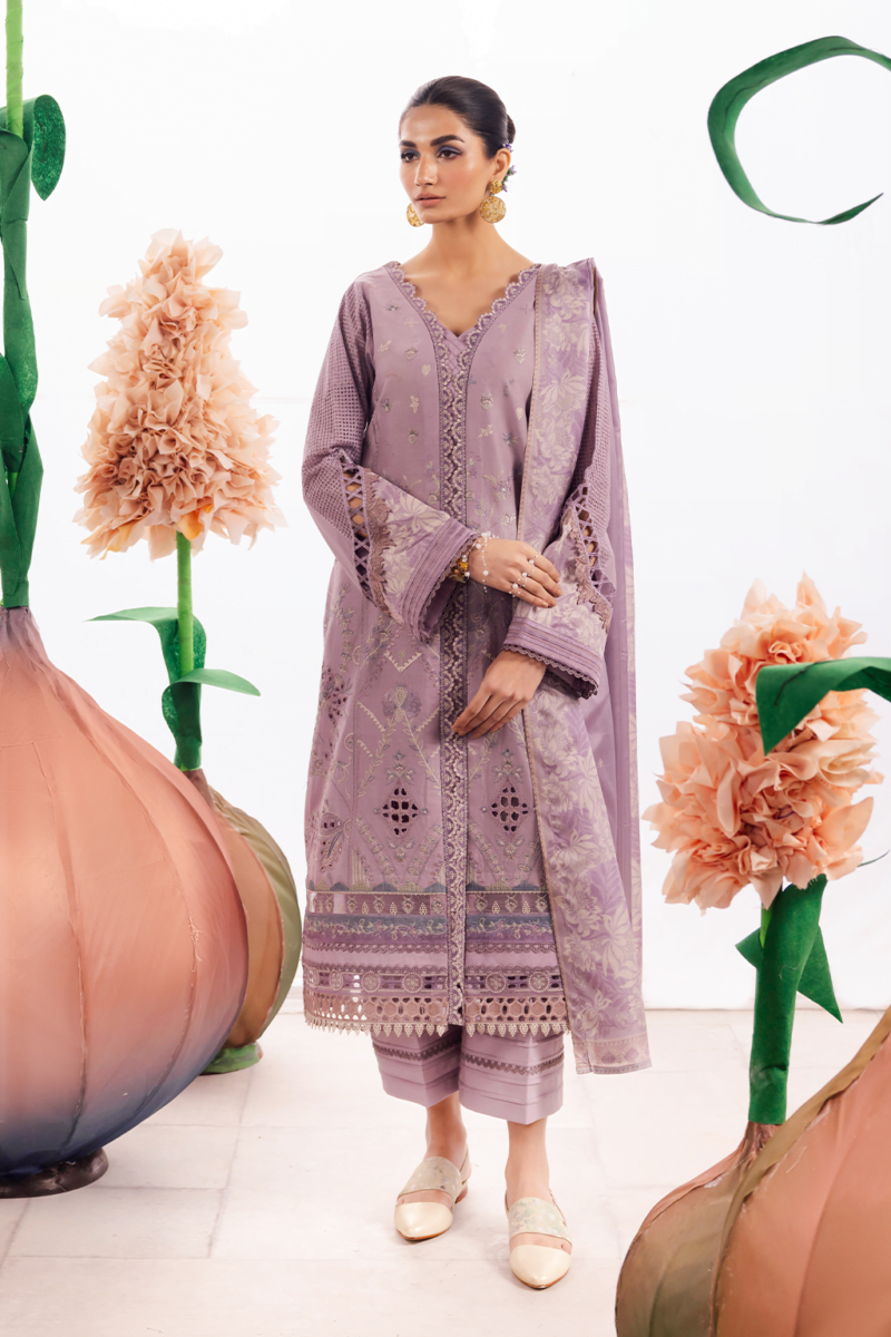 product Iznik Embroidered Lawn Dl-04 3 Piece Suit Cultural Outfit 2024