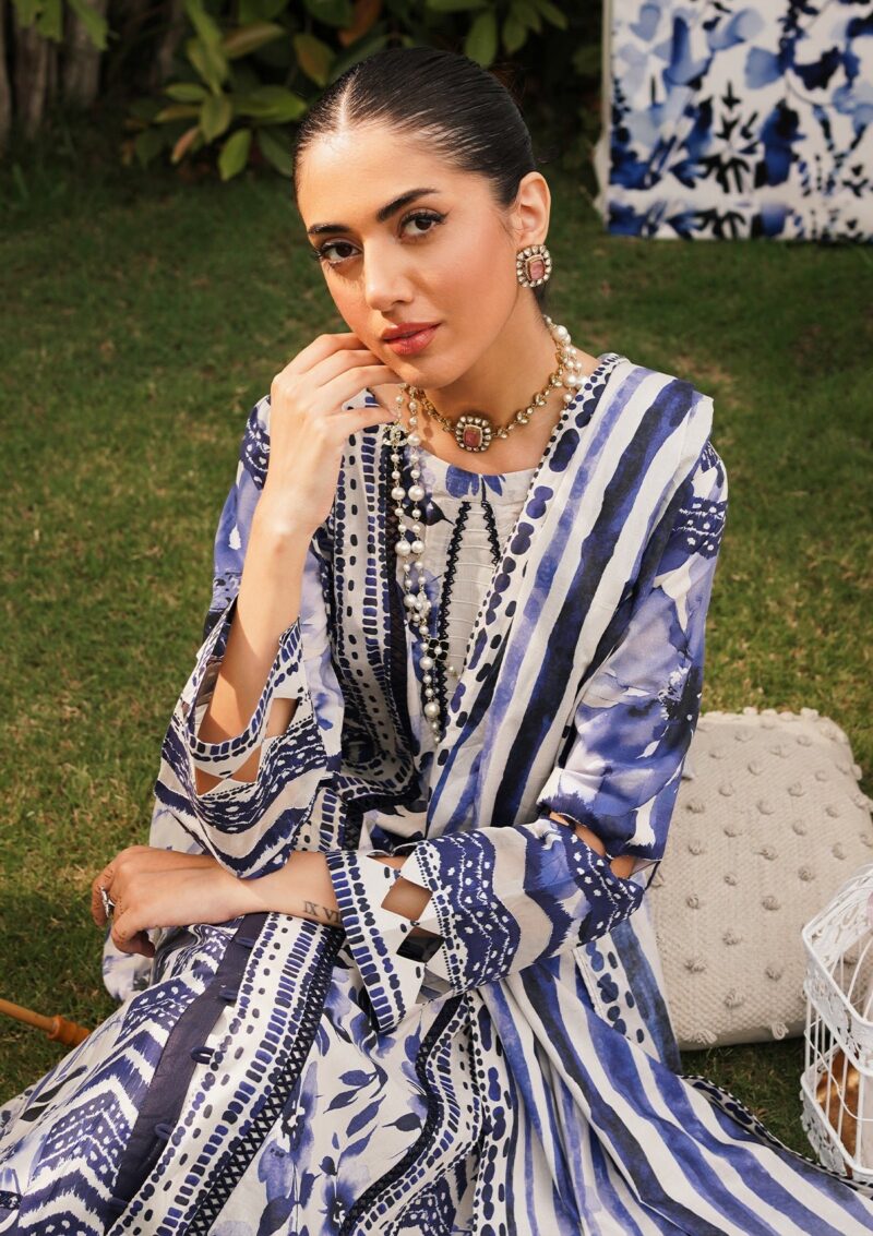 Elaf Premium Printed EEP 07A Shadow Sisters Lawn Collection 24