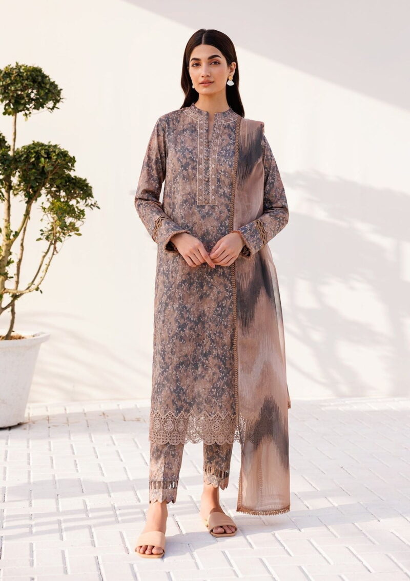 Farasha Printed Essentials Floral Haze Lawn Collection