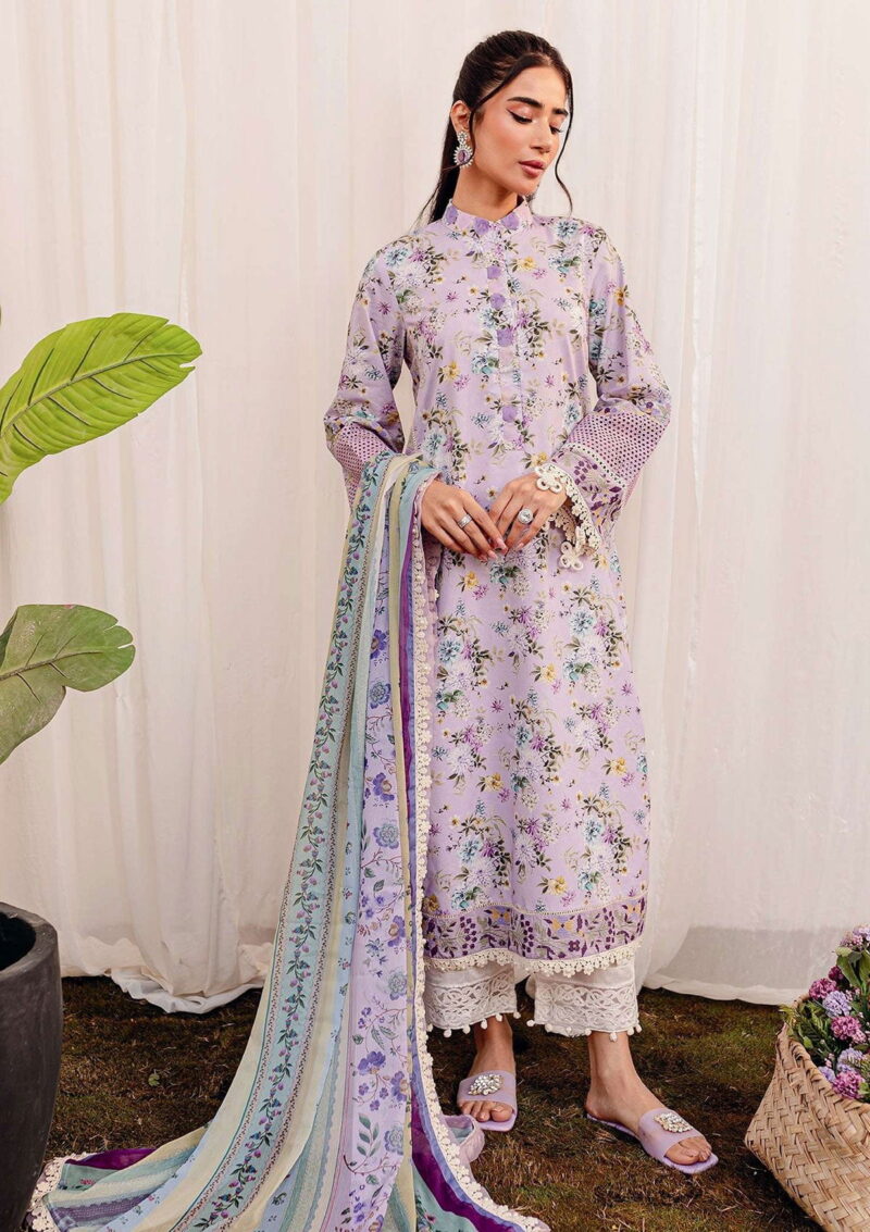 Zoya N Fatima Raha Lawn 24 ZR 07 FALAK Lawn Collection 24