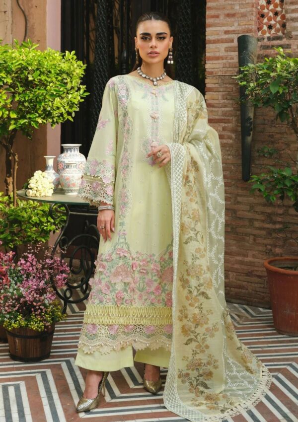 Paras By Pasha La Gardenia PG24 04 Daffodil Dew Lawn Collection 24