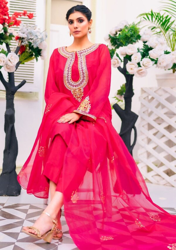 Psk Couture Qaus E Qaza Blissful Rose Pret Collection 24