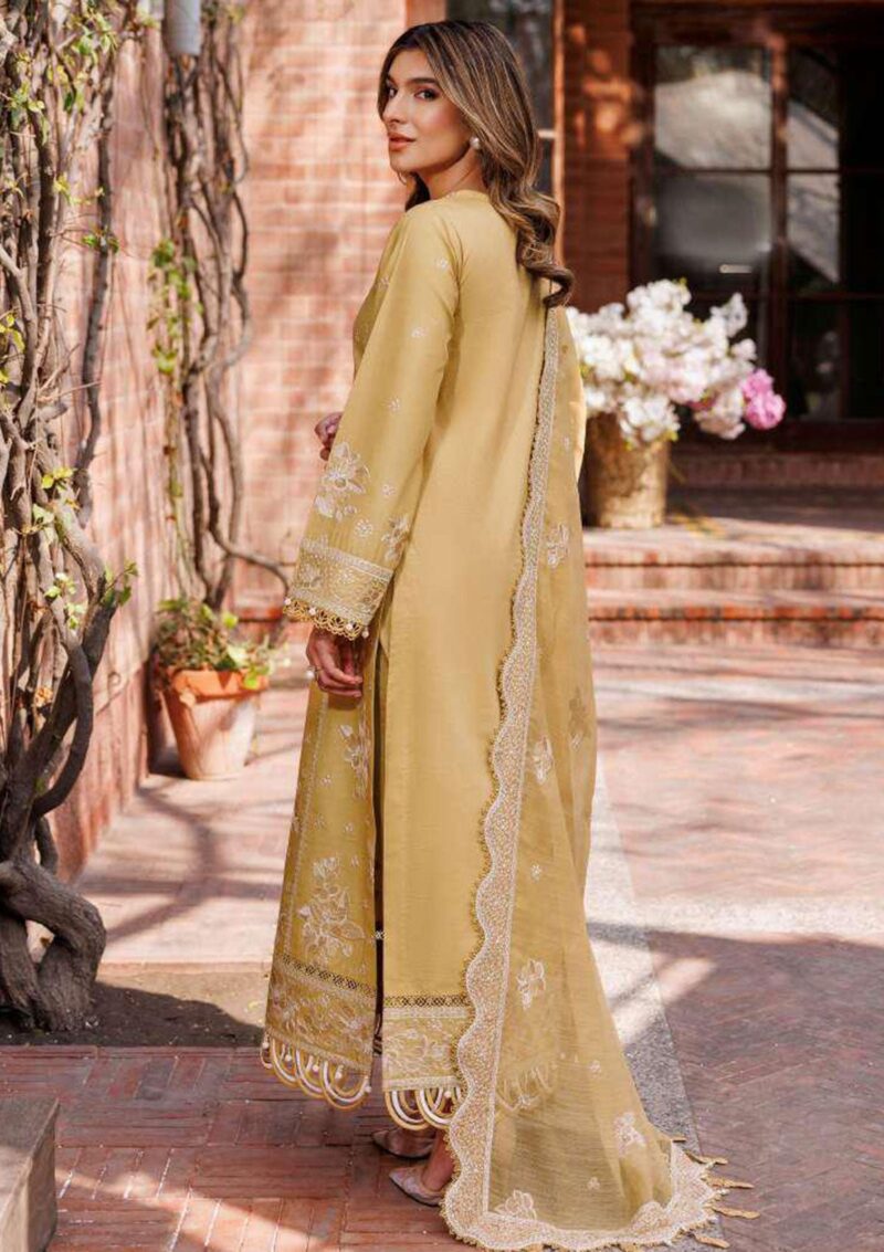 Farasha Dastoor Fd24 04 Beryl Grey Lawn Collection