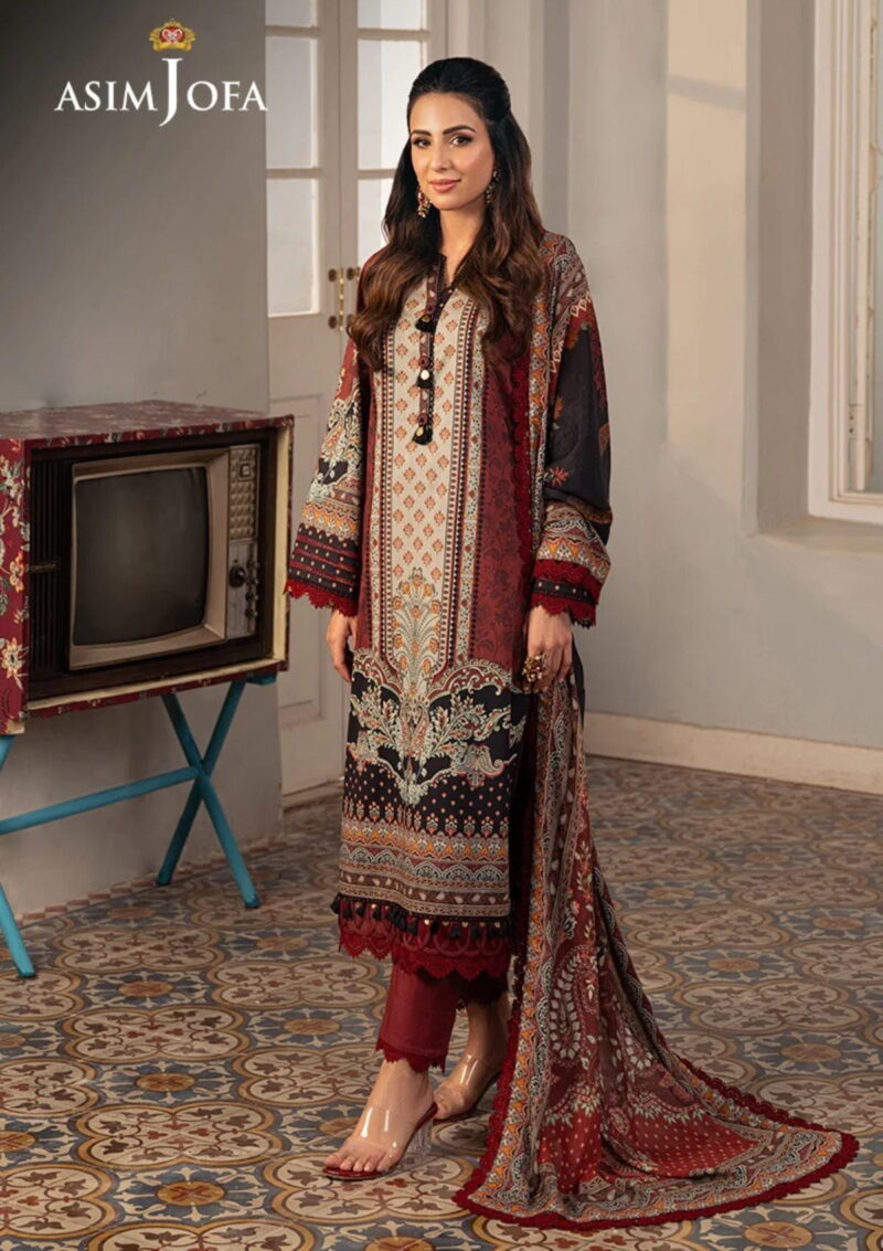 Asim Jofa Ajar24 26 Aira Premium Lawn Collection