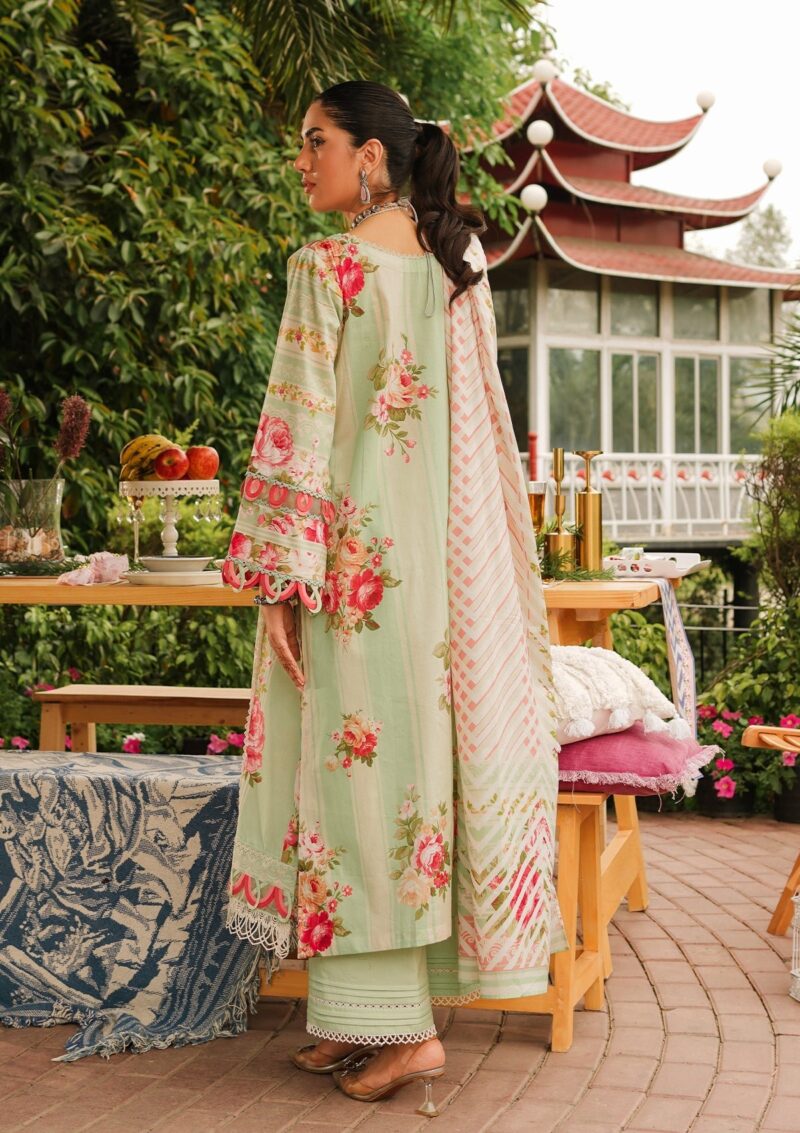 Elaf Premium Printed EEP 05A Mint To Be Lawn Collection 24