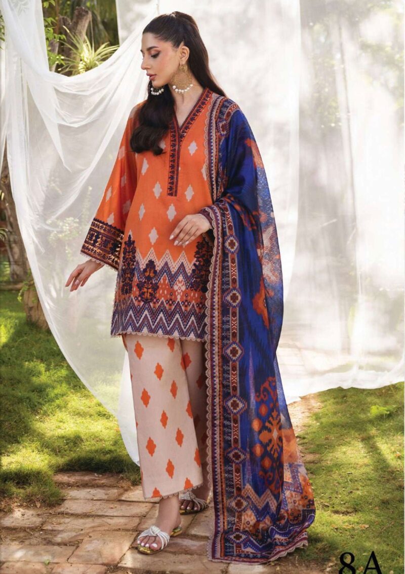 Zainab Chottani Zct24 8a Tahra Lawn Collection 2024