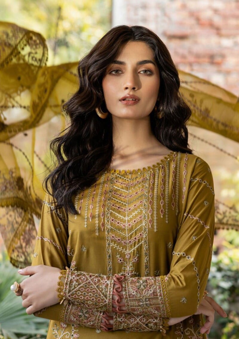 product Farasha Bahaar Fbl24-08 Summer Bloom Lawn Collection 24