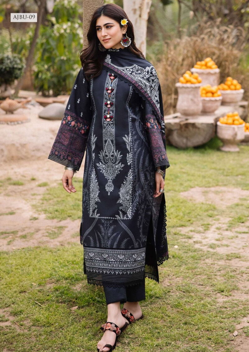 Asim Jofa Jp24 09 Prints Vol 2 Premium Lawn Collection