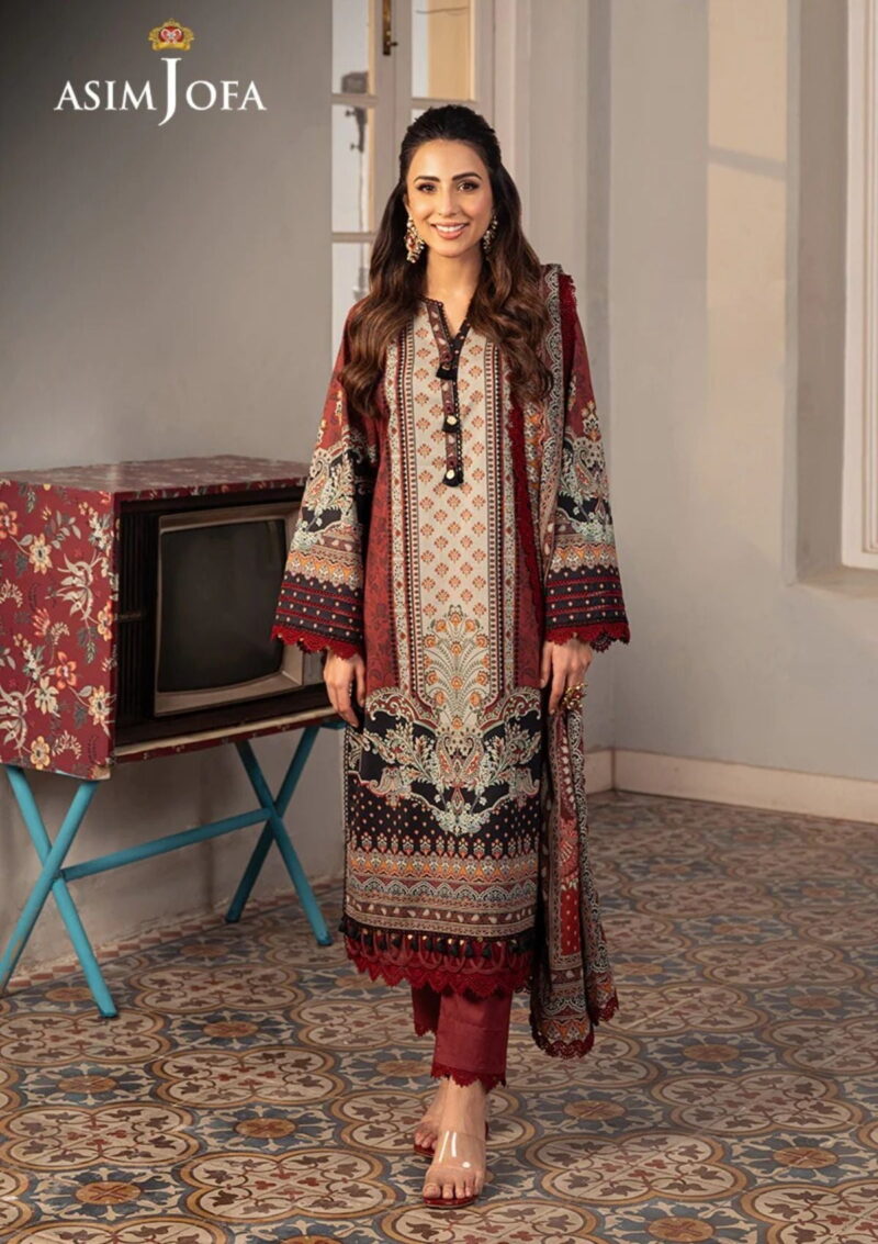 Asim Jofa Aira Ajar24 26 Lawn Collection